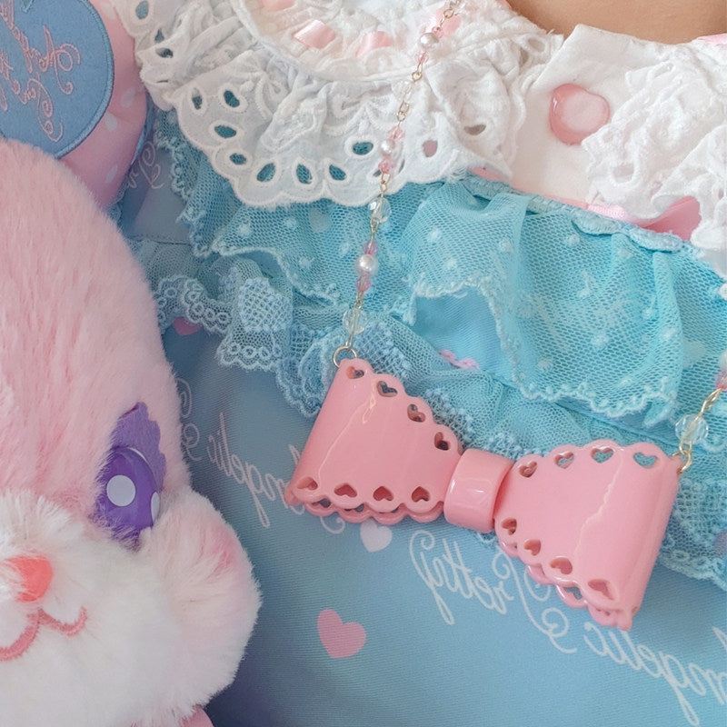 Bowknot Plastic Necklace