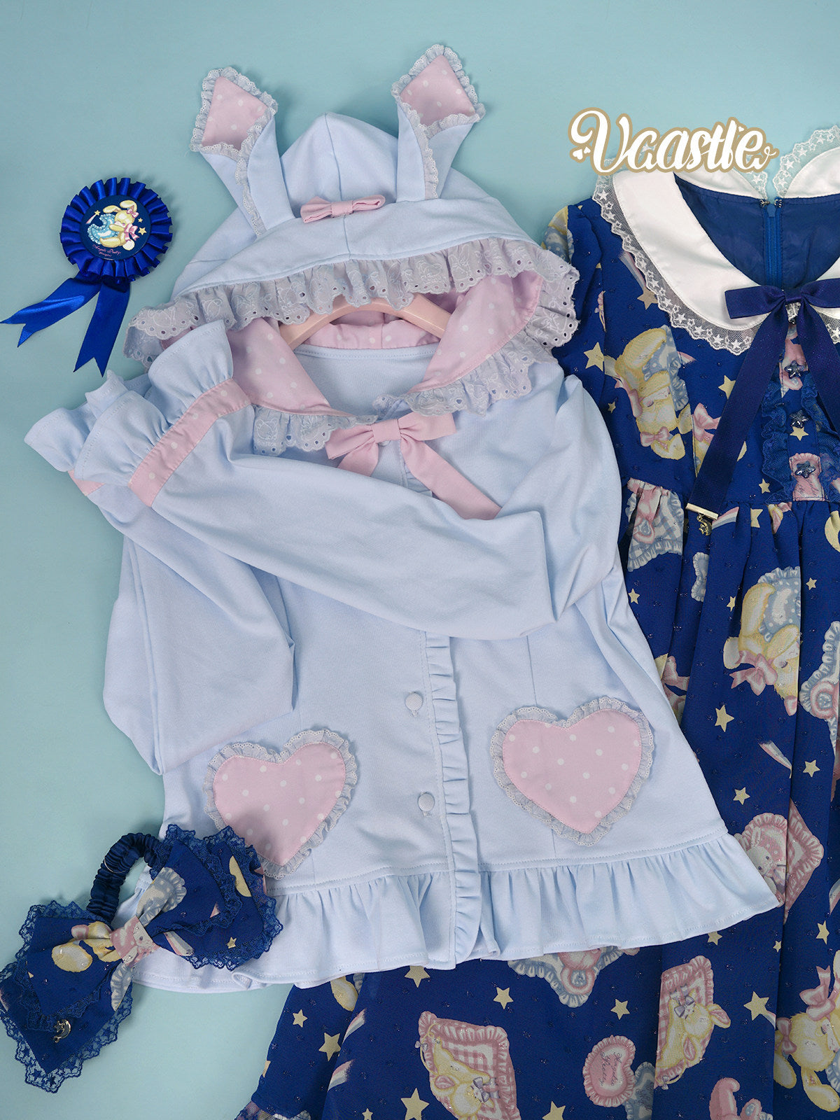Little Rabbit Snow Cake Cardigan