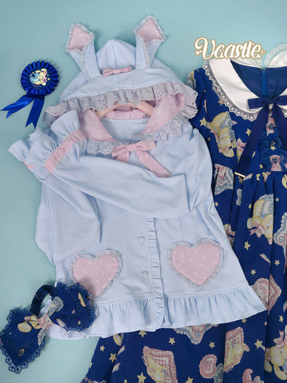 Little Rabbit Snow Cake Cardigan