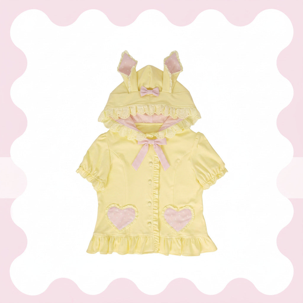 Little Rabbit Snow Cake Cardigan