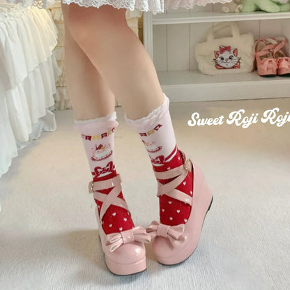 Sweet cake socks