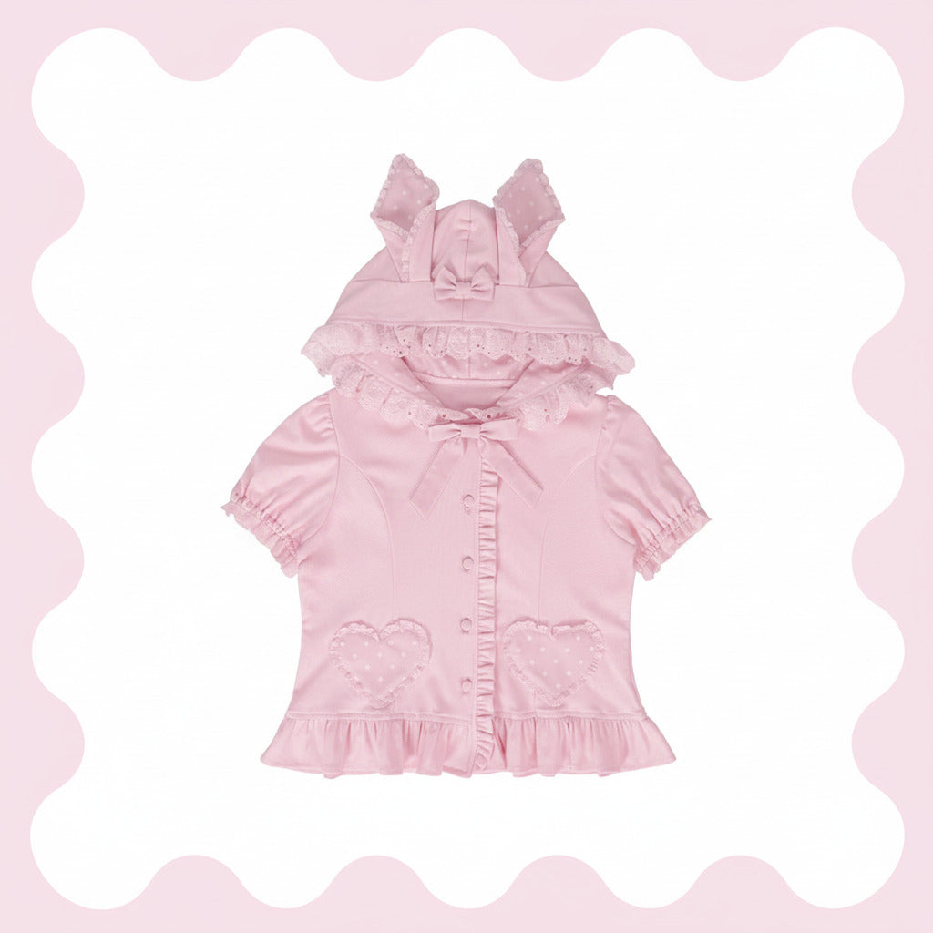 Little Rabbit Snow Cake Cardigan