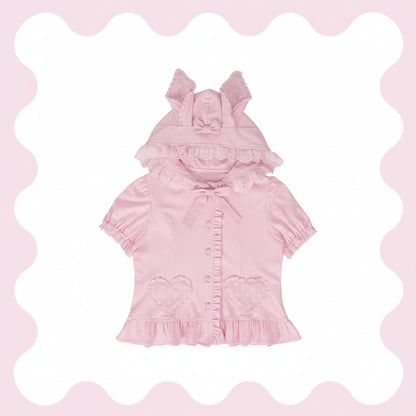 Little Rabbit Snow Cake Cardigan