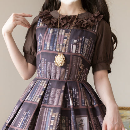 Half Sugar Milk Cake Short Sleeves Blouse