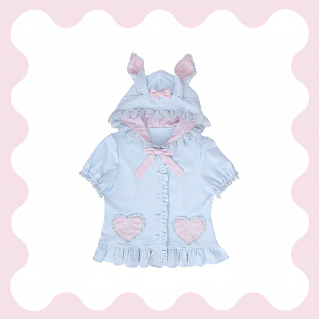 Little Rabbit Snow Cake Cardigan