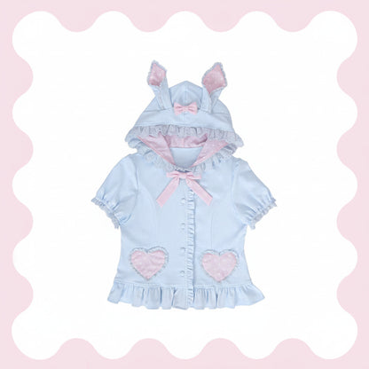 Little Rabbit Snow Cake Cardigan