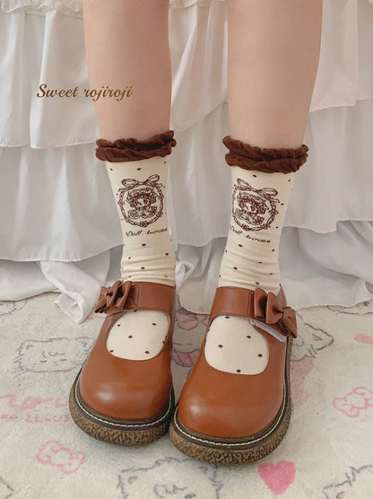 Line Doll Socks