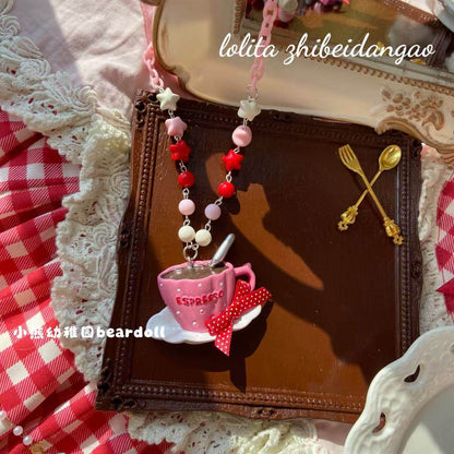 Coffee Cup Necklace