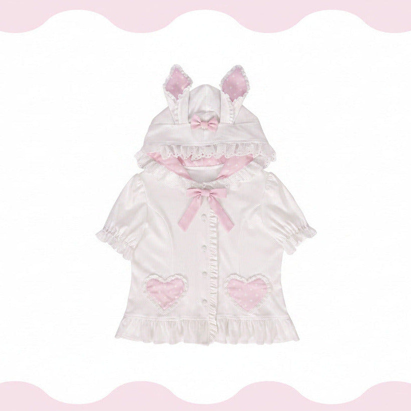 Little Rabbit Snow Cake Cardigan