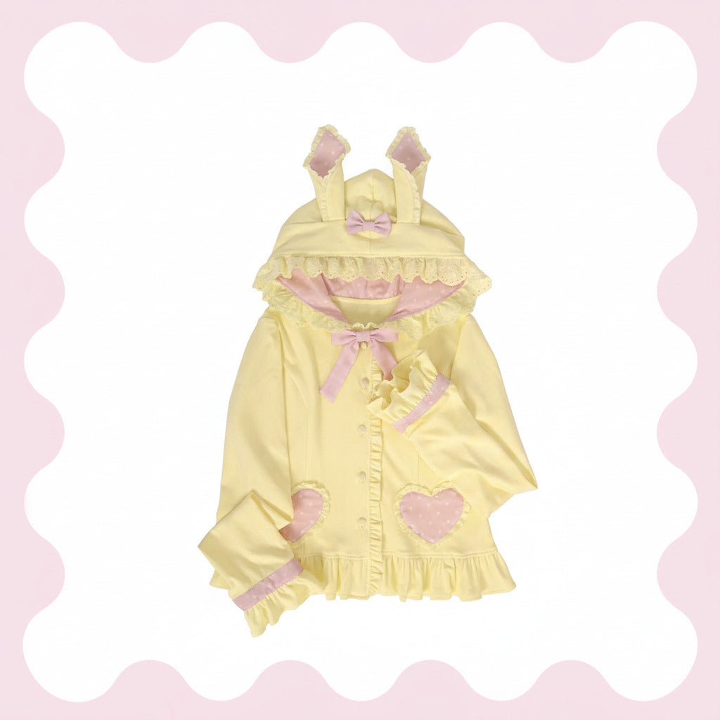 Little Rabbit Snow Cake Cardigan