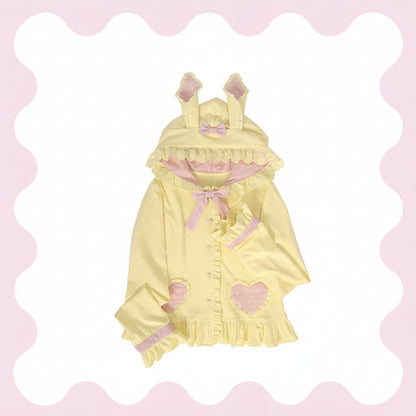 Little Rabbit Snow Cake Cardigan