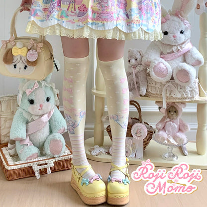 Stripe Momo Socks