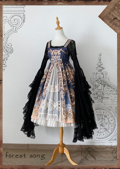 Chloris Extended Princess Sleeve Blouse