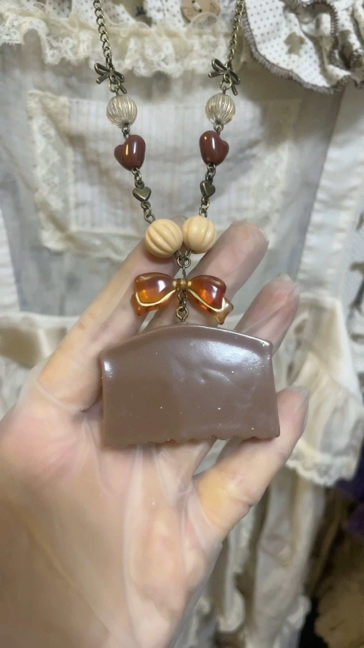 Bear Living Room Necklace