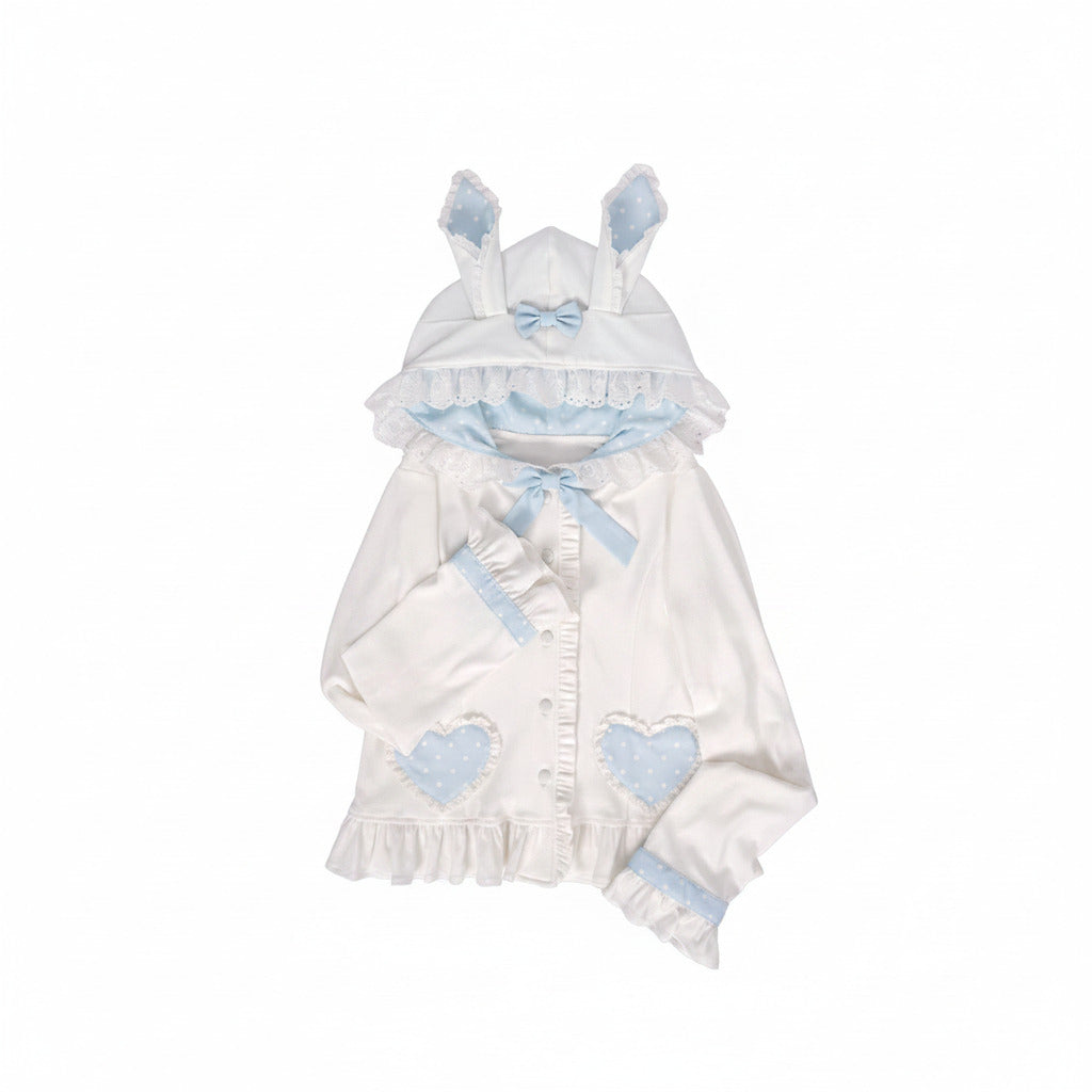 Little Rabbit Snow Cake Cardigan