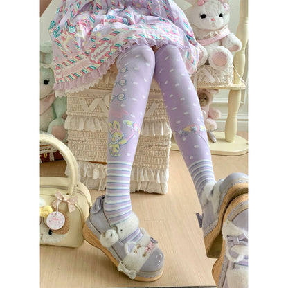 Stripe Momo Socks