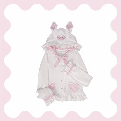 Little Rabbit Snow Cake Cardigan